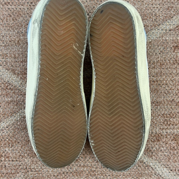 Golden Goose Superstar Leather Suede Star And Spur Cream Sole Sneakers - Picture 8 of 8